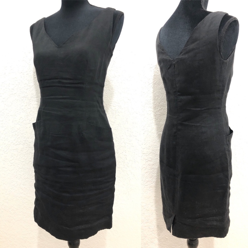 Donna Karan linen dress!